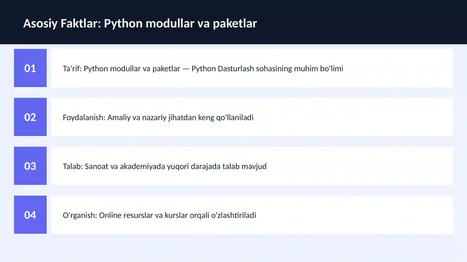 DASTURLASH | PYTHON DASTURLASH 3