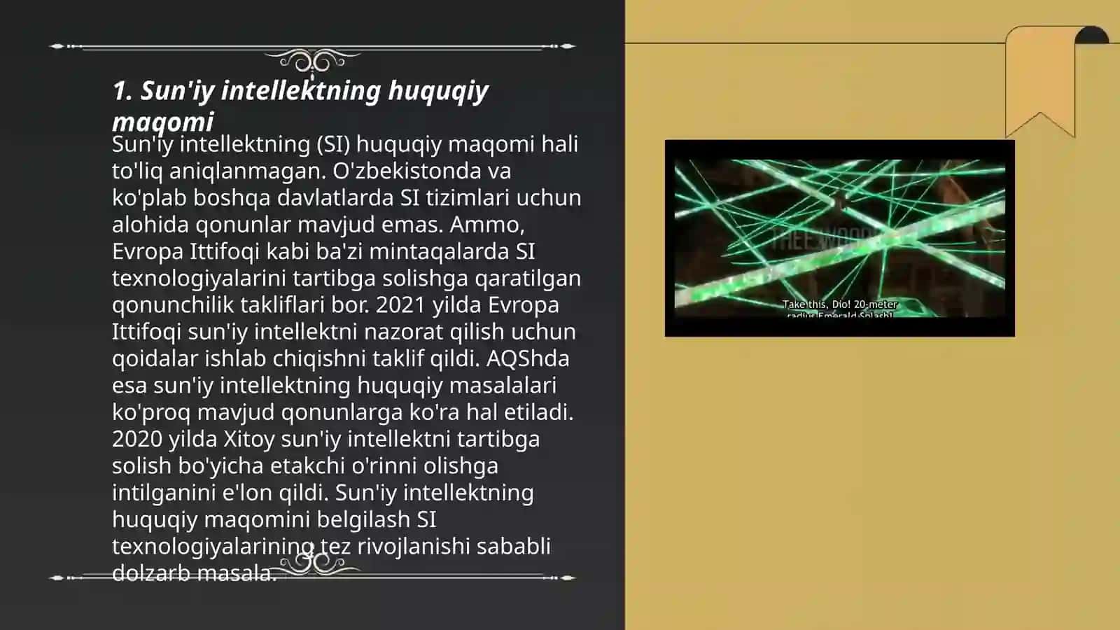 Sun'iy intelektning fuqorolik huquqidagi tutgan o’rni 3