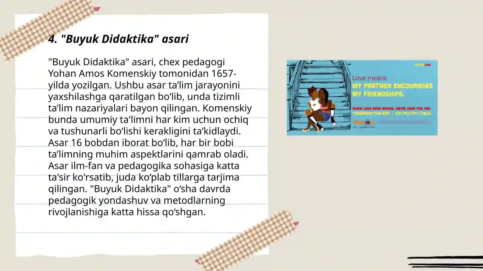 XVII asrda Jan Jak Russo,T Jefferson, B Franklin va boshqalarning pedagogik fikrlari 3