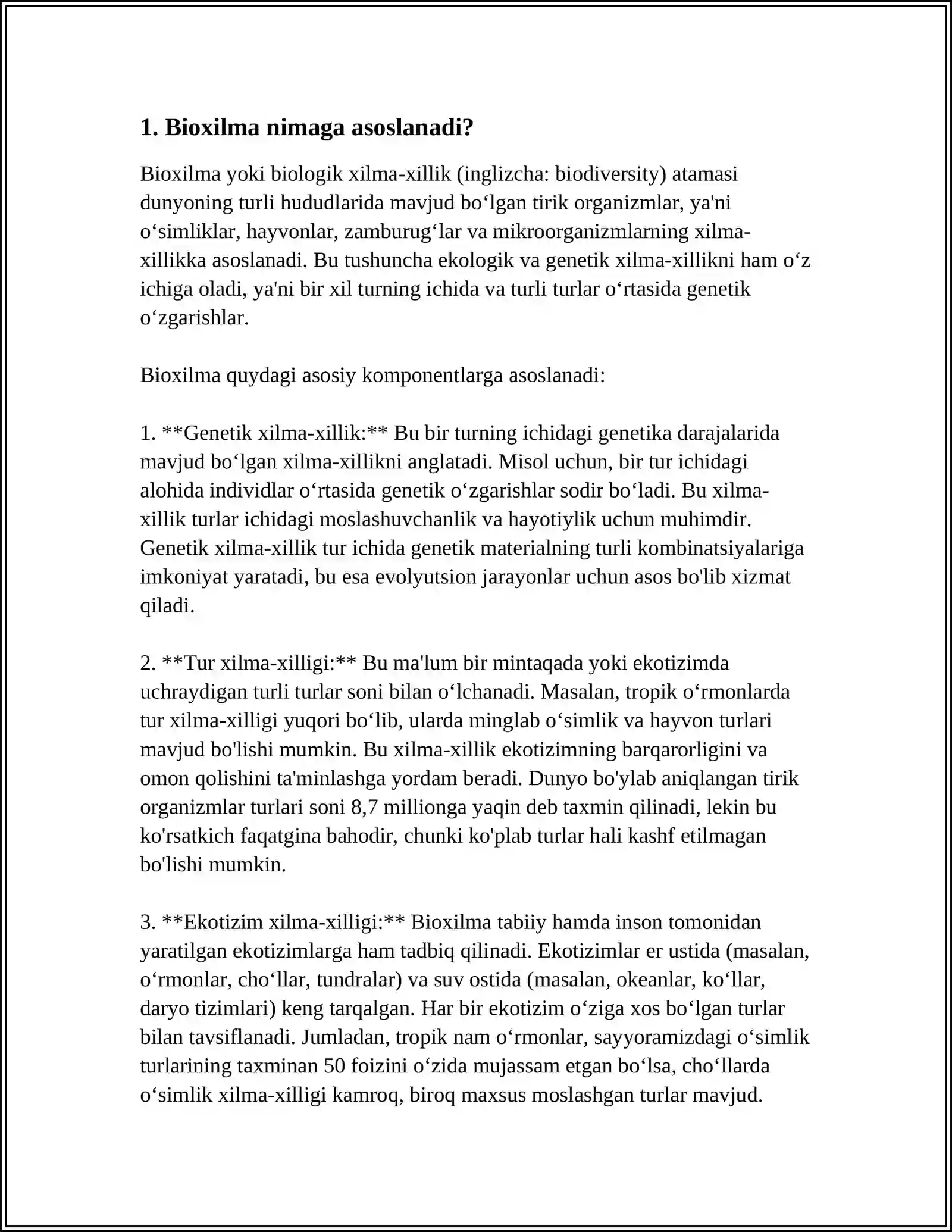 BIOXILMA XILLIK 3