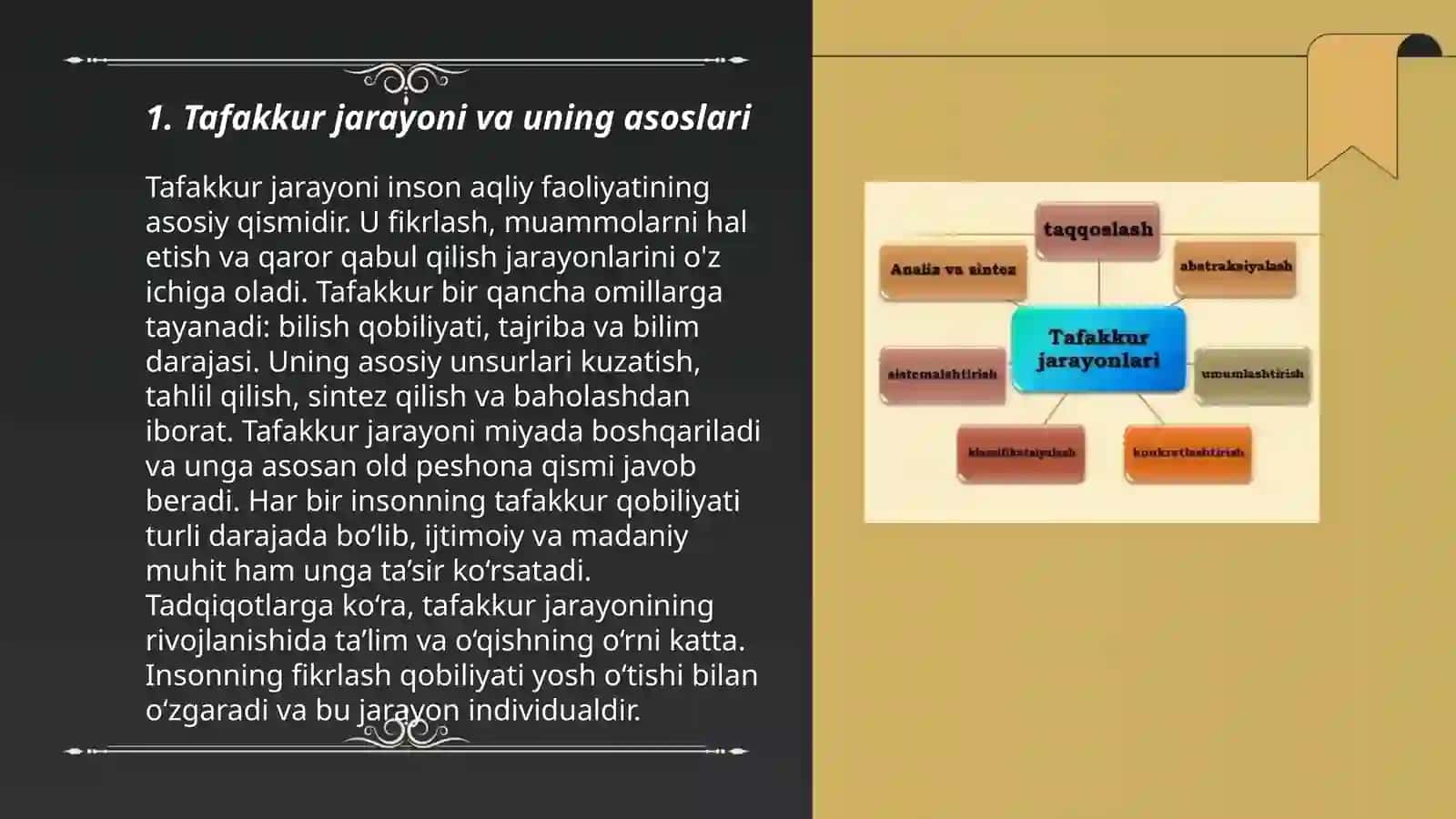 taffakur va nutq jarayoni 3