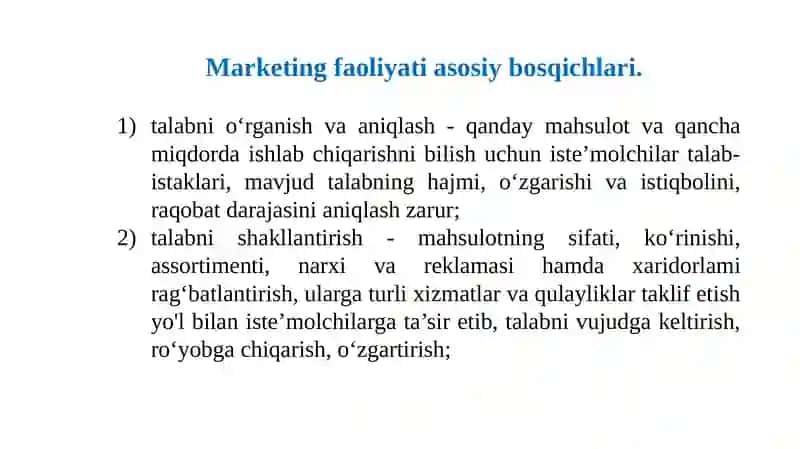 Marketing va Raqobat 3