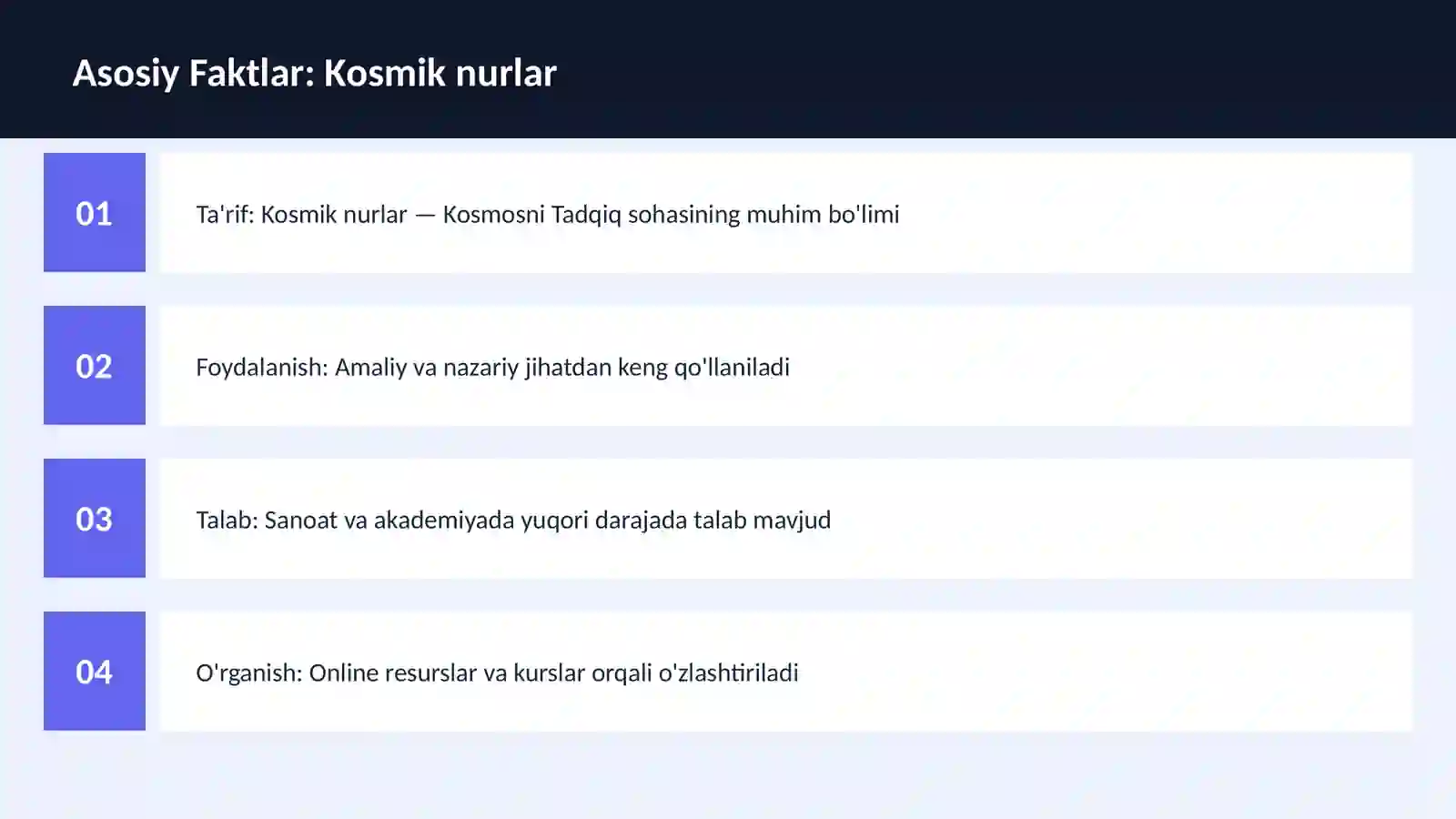 Kosmik nurlar 3