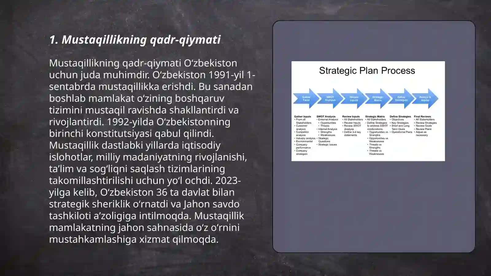 Oʻzbekistonning oʻziga xos istiqbol va taraqqiyot yoʻli 3