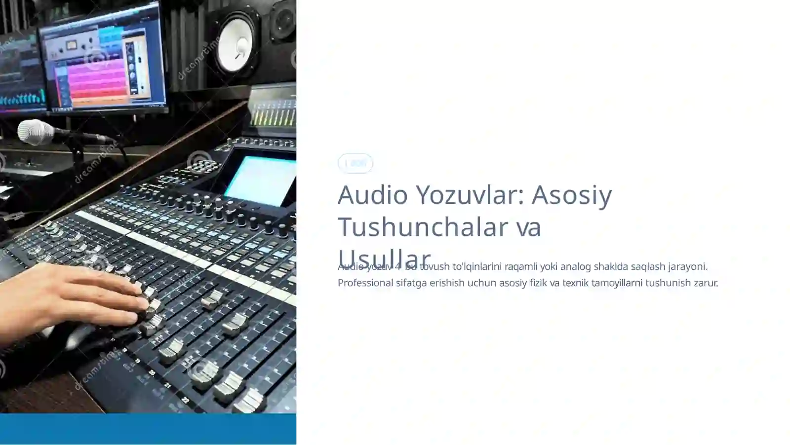AUDIOISHLOVBERISH KURSI 3