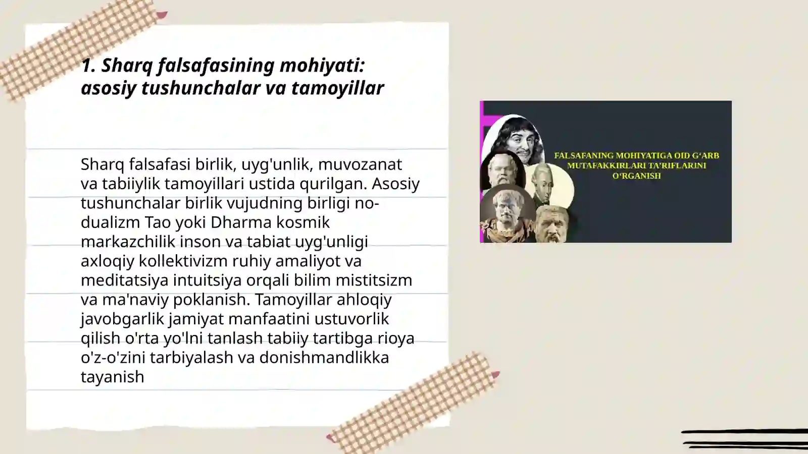 Sharq falsafasining mohiyati va ijtimoiy taraqqiyotidagi roli 3