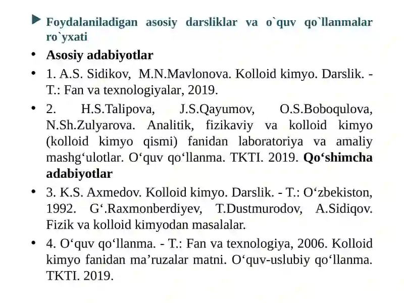 Kolloid sistemalar 3