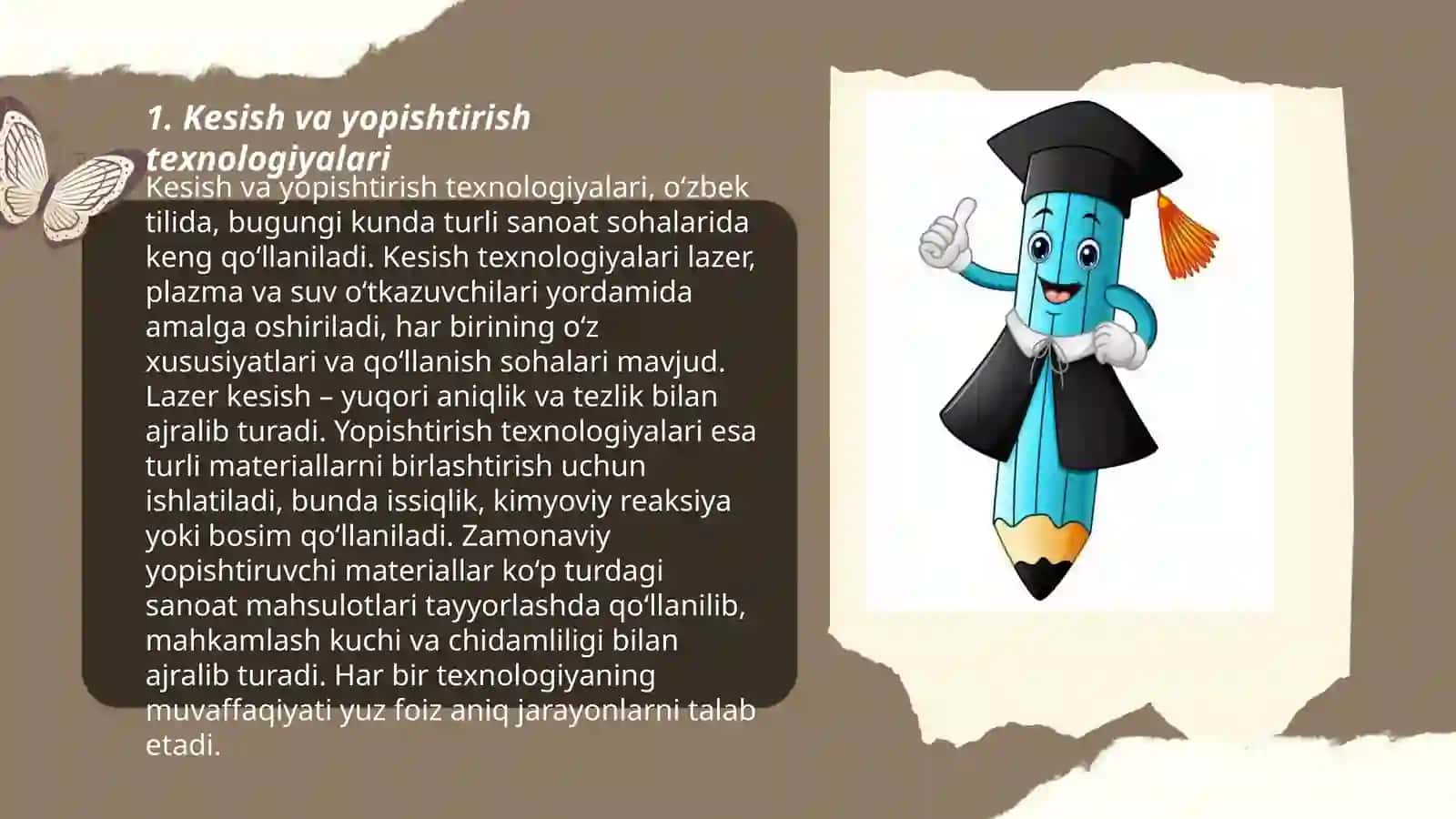 Kesish va yopishtirish texnologiyalari 3