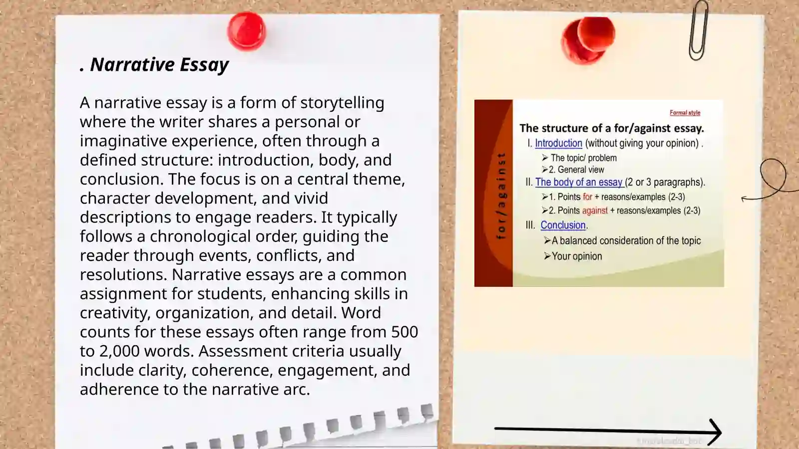 Types of essay 3