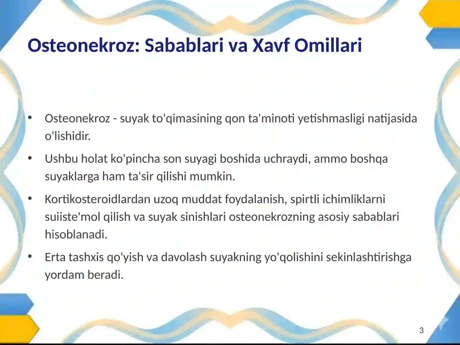 Suyak Rivojlanishidagi Buzilishlar va Sinishlar: Diagnostika va Davolash 3