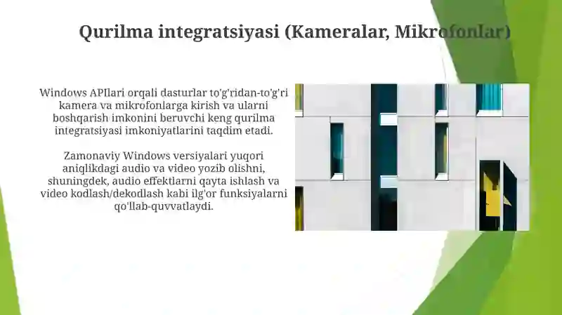 Windows multimedia imkoniyatlari 3