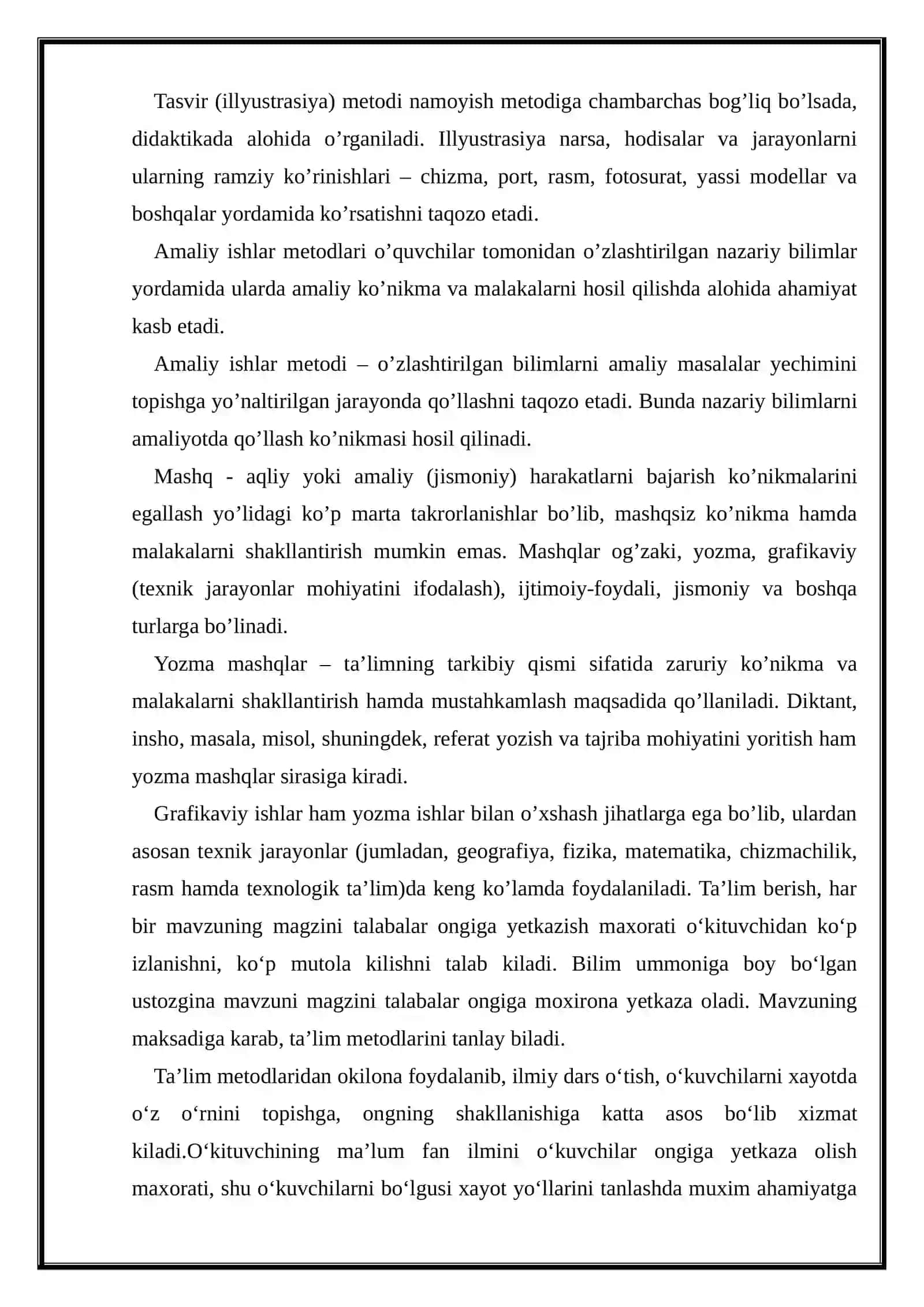Pedagogikada ta’lim metodlari 3