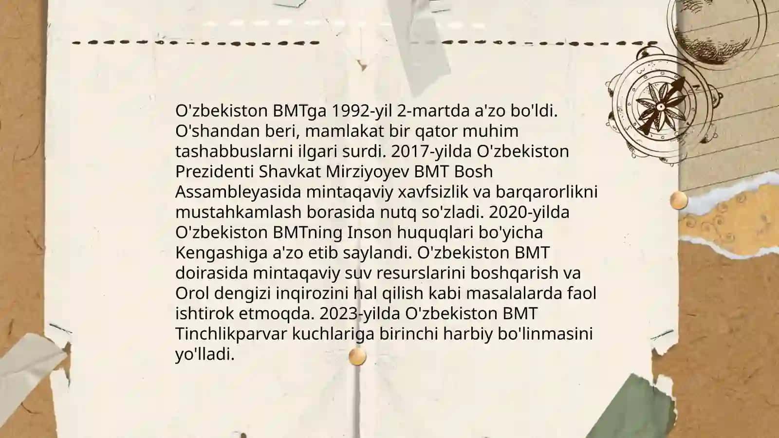 O’zbekiston va jahon hamjamiyati 3