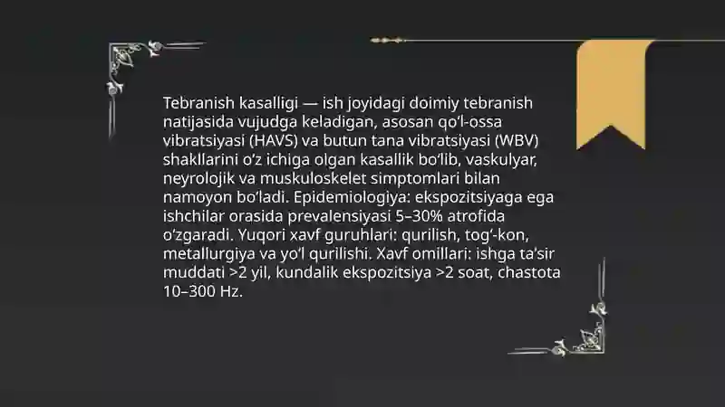 Tebranish kasalligi 3