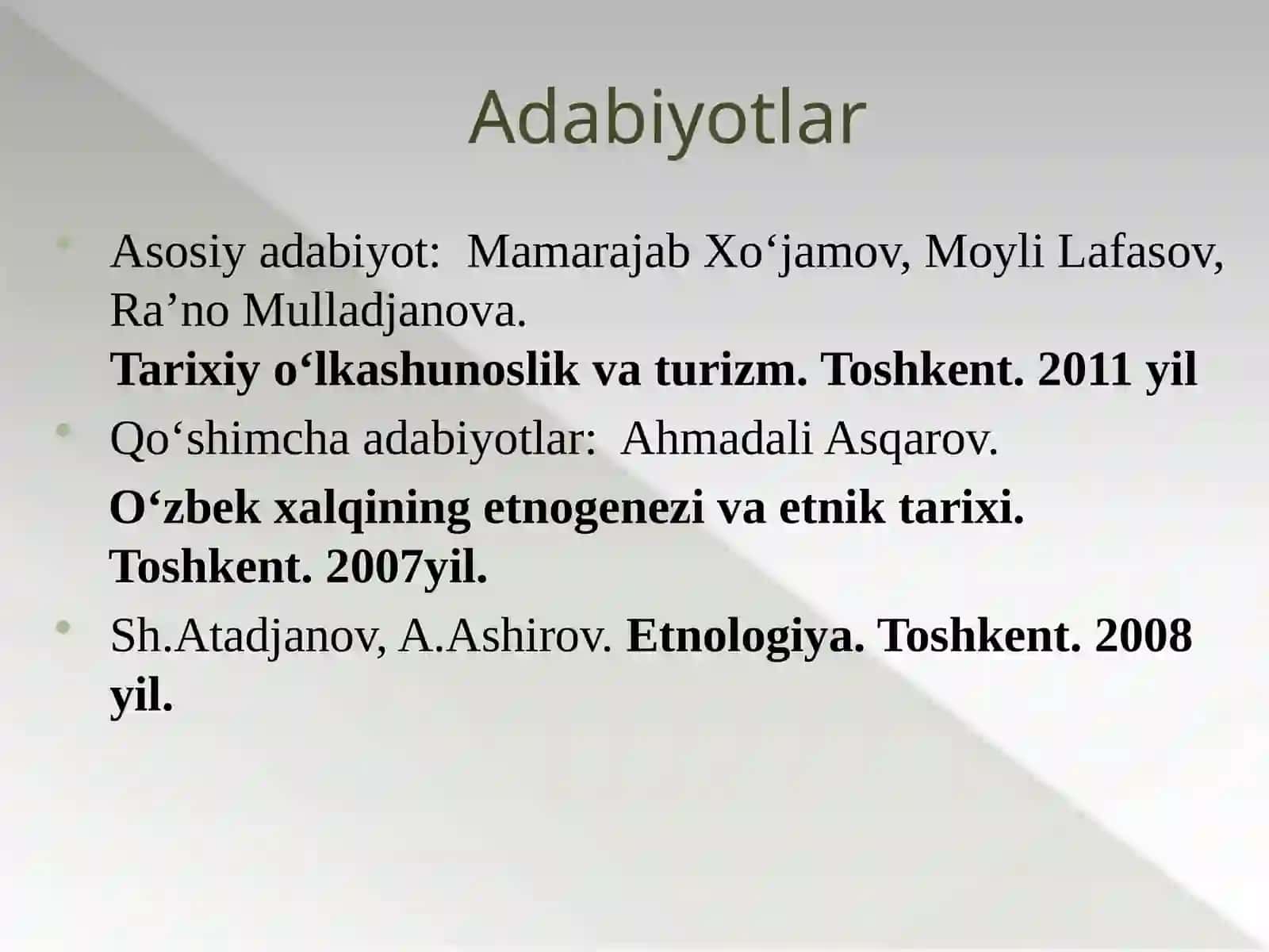 Tarixiy o‘lkashunoslikda etnografiyaning ahamiyati 3