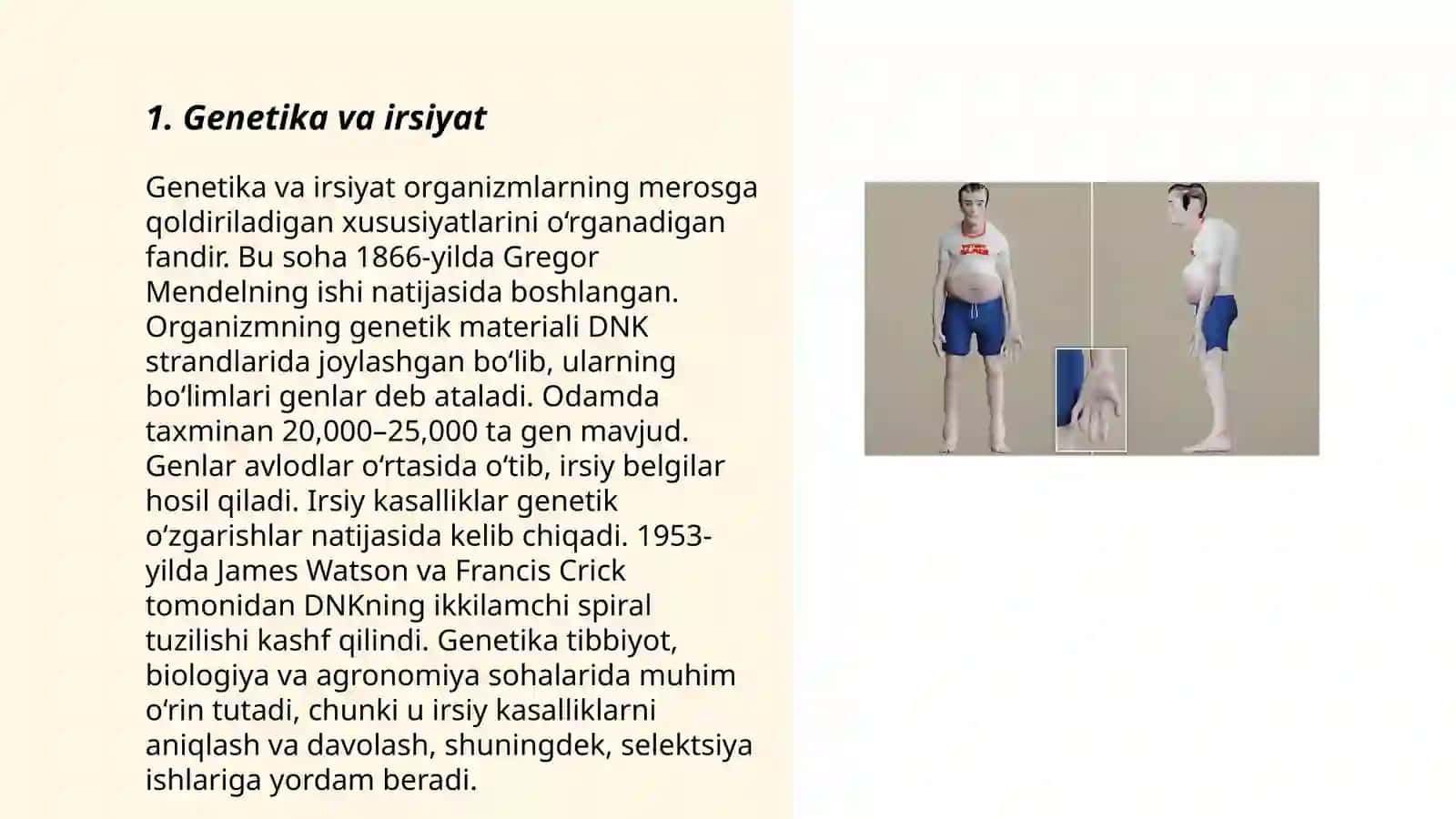 Odamdagi gen kasalliklari 3
