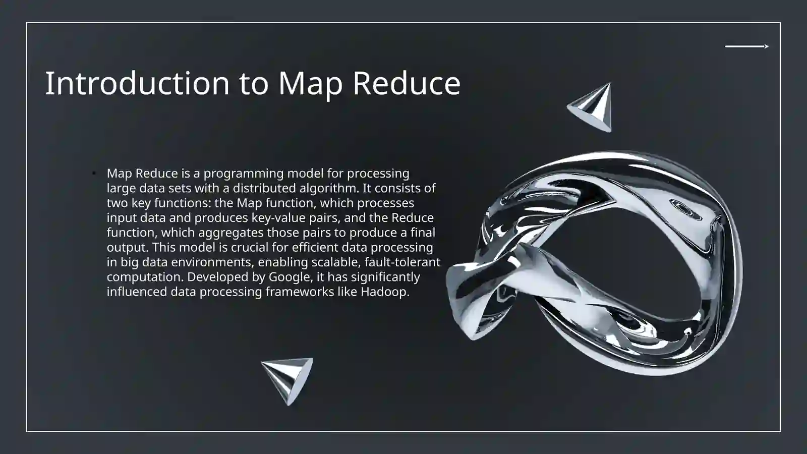 Map Reduce philosophy 3