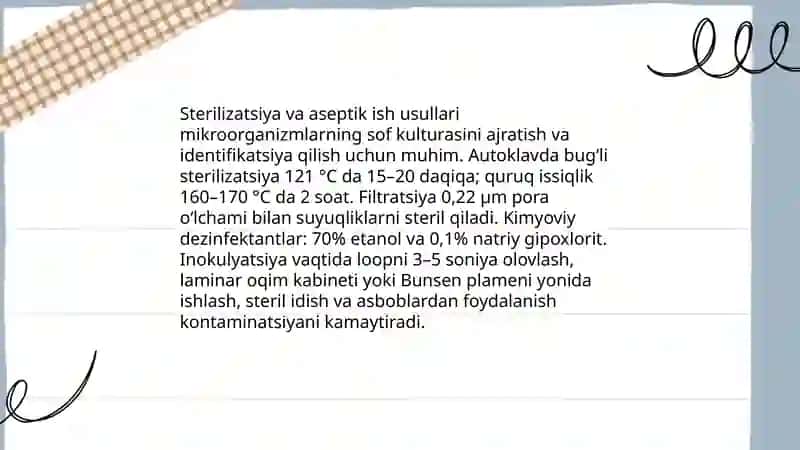Mikroorganizmlarning sof kulturasini ajratish va idenfikatsiya qilish 3