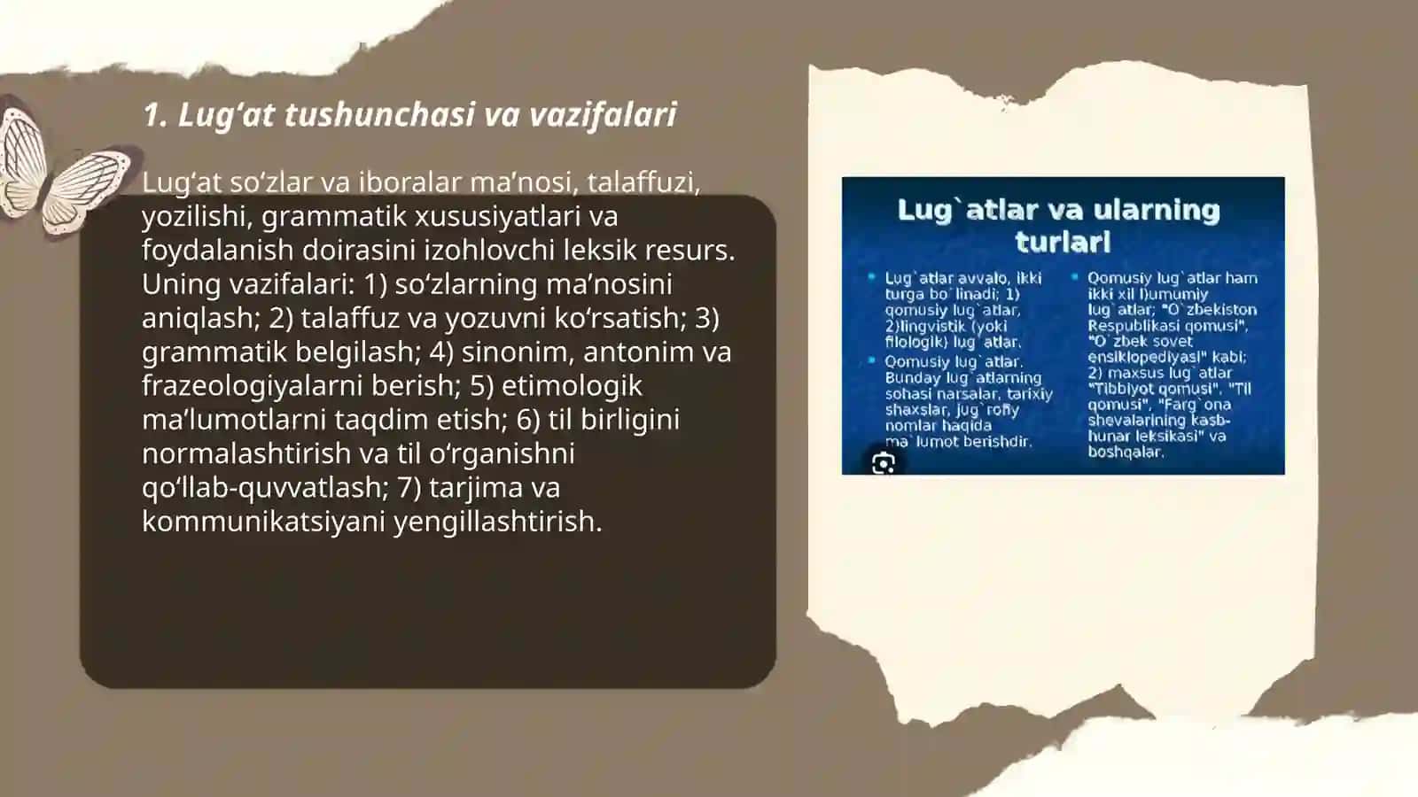 Lug'at va uning turlari 3