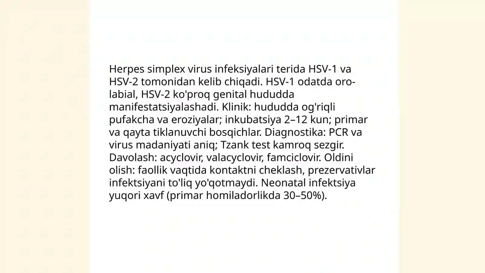 Herpes simplex virus infeksiyalari 3