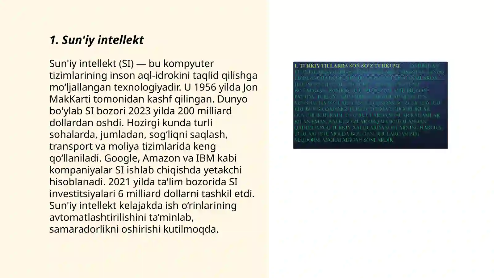 Sun'iy intellekt 3