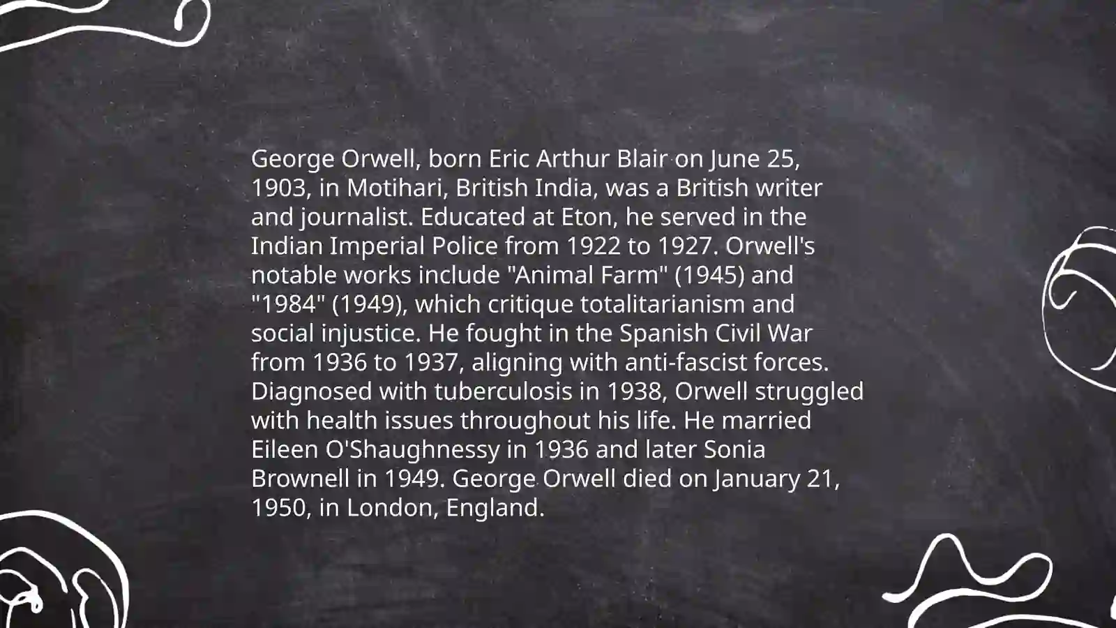 George Orwell 3