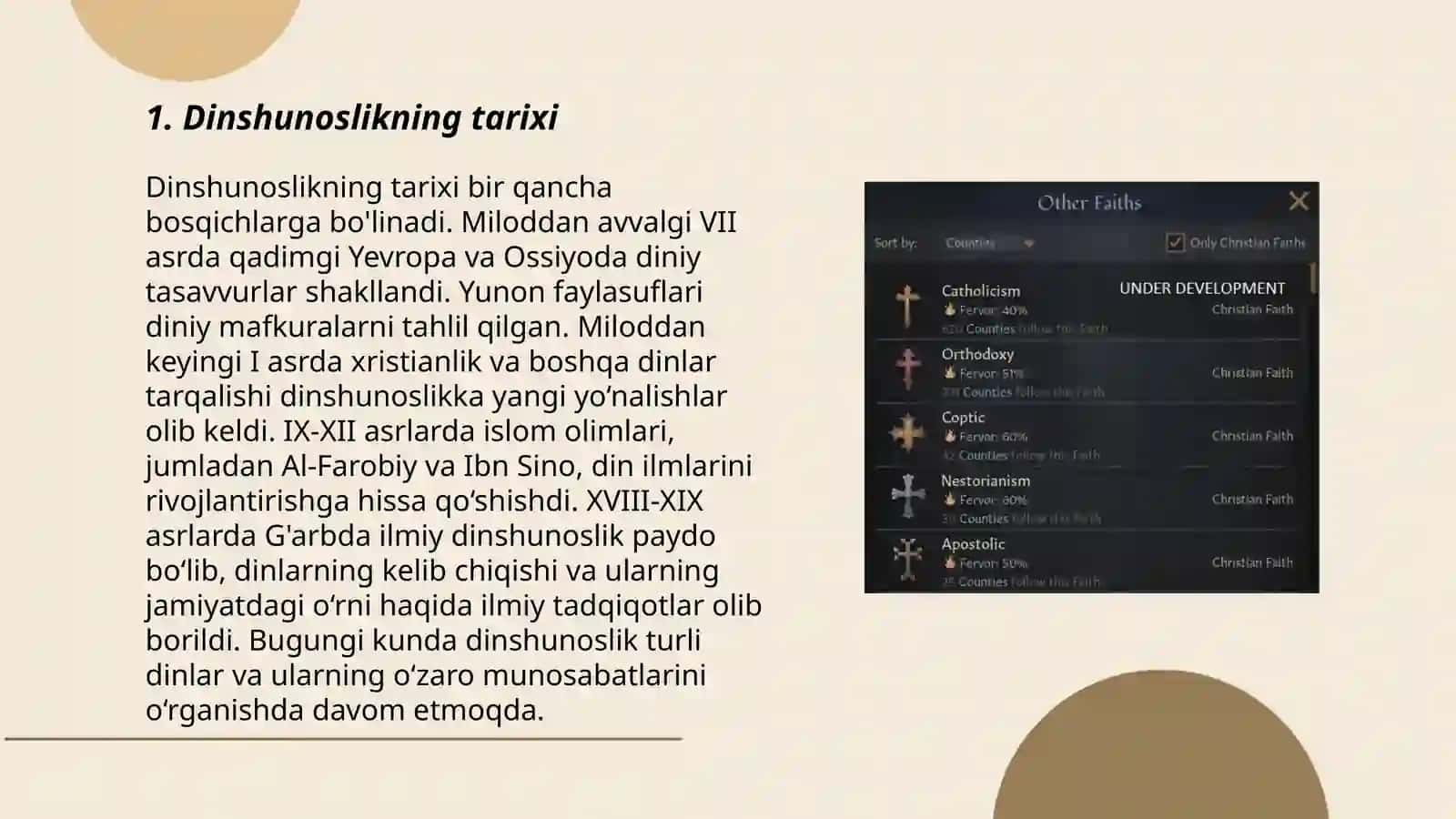 Dinshunoslik din 3