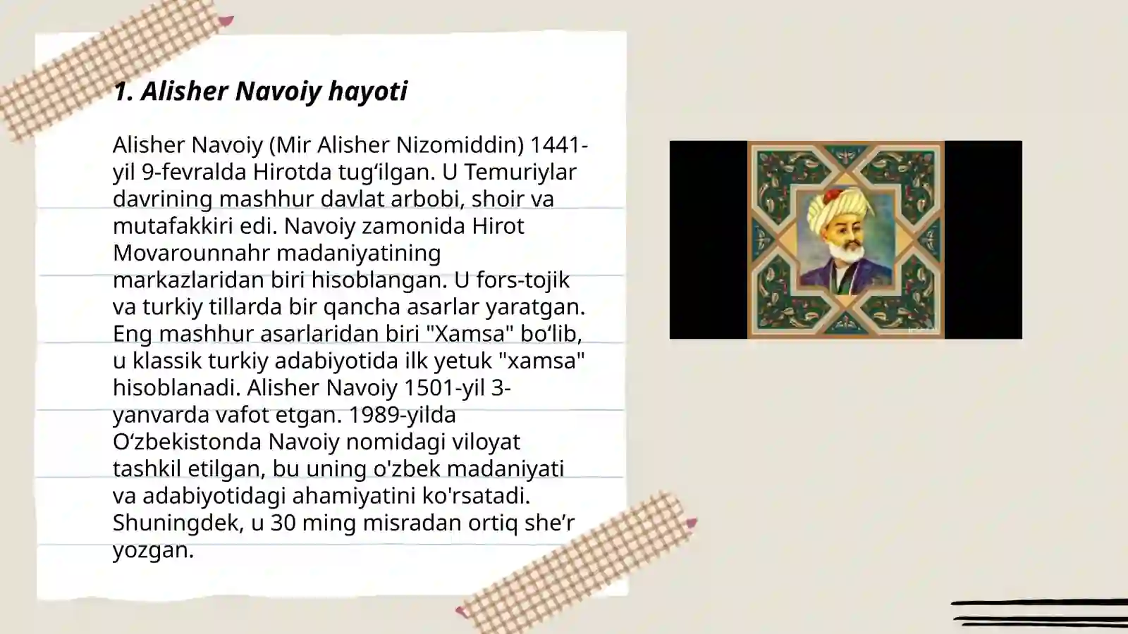 Alisher Navoiy 3