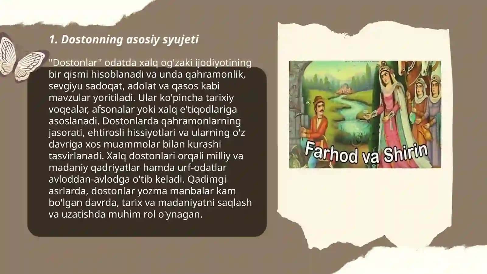 Alisher Navoiyning "Farhod va Shirin" dostoni haqida 3