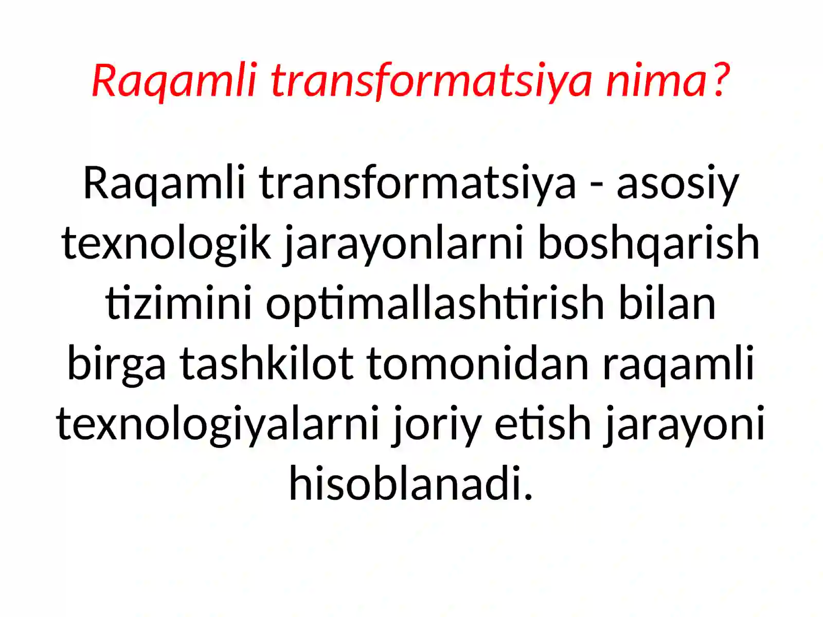 Raqamli transformatsiya 3