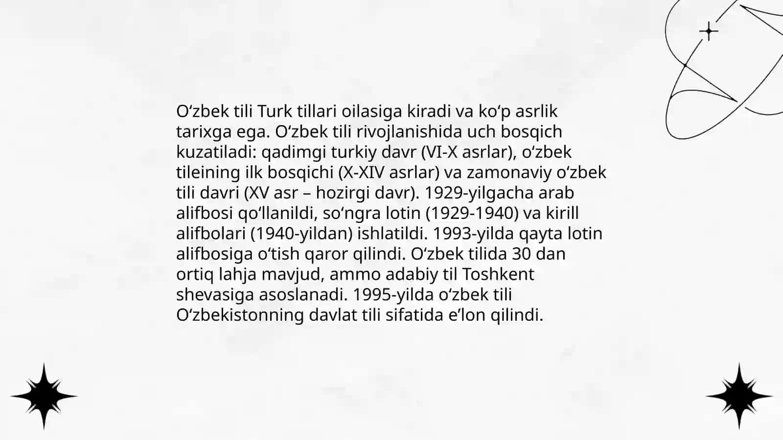 Oʻzbek tilida soʻz va gaplar 3