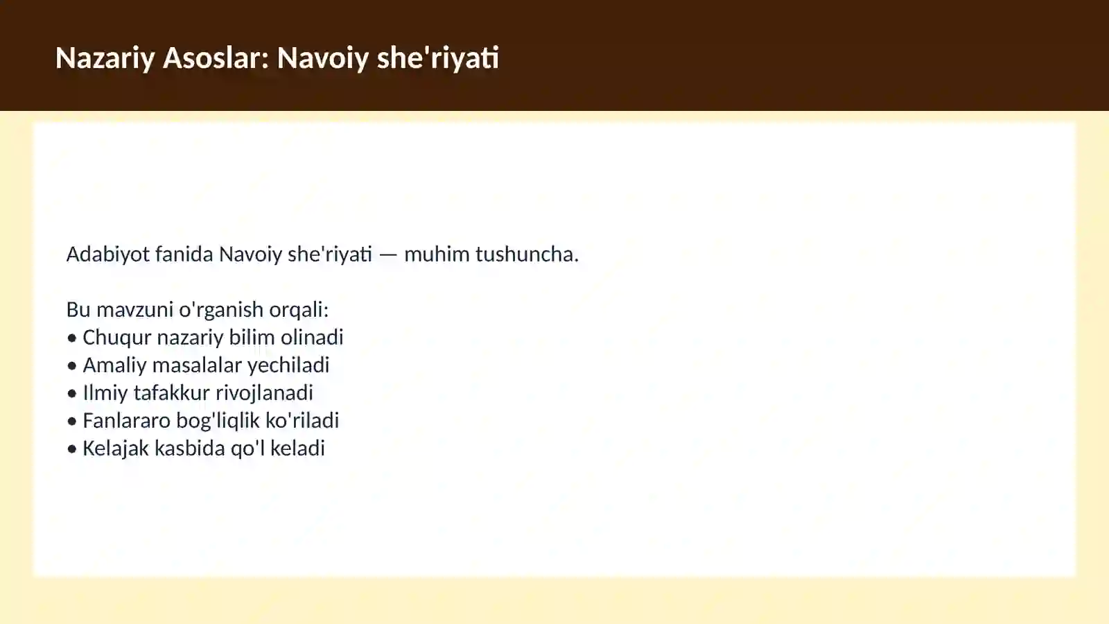 Alisher Navoiy 3