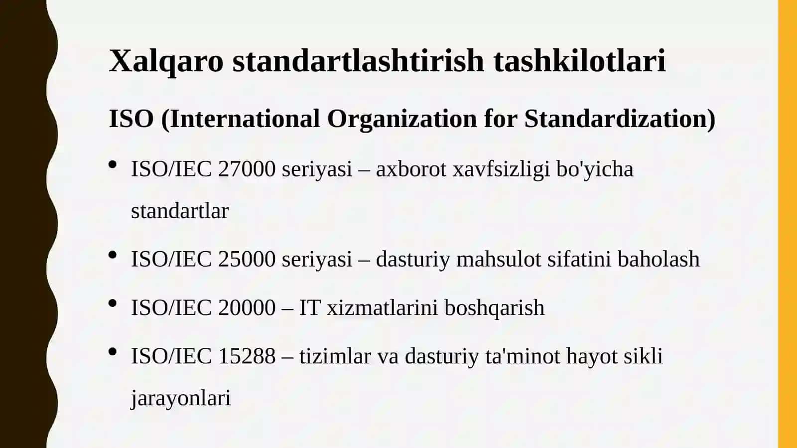 Kompyutervaaxborotlashtirishsohasidagistandartlashtirishnormativhujjatlari 3