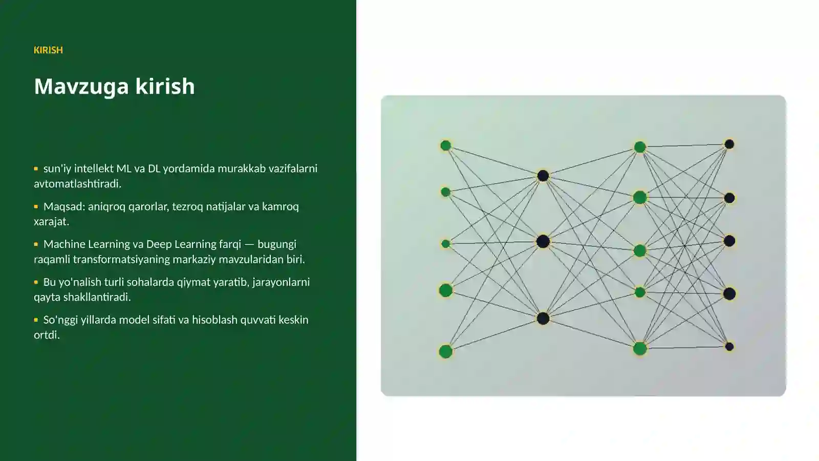 Machine Learning va Deep Learning farqi 3