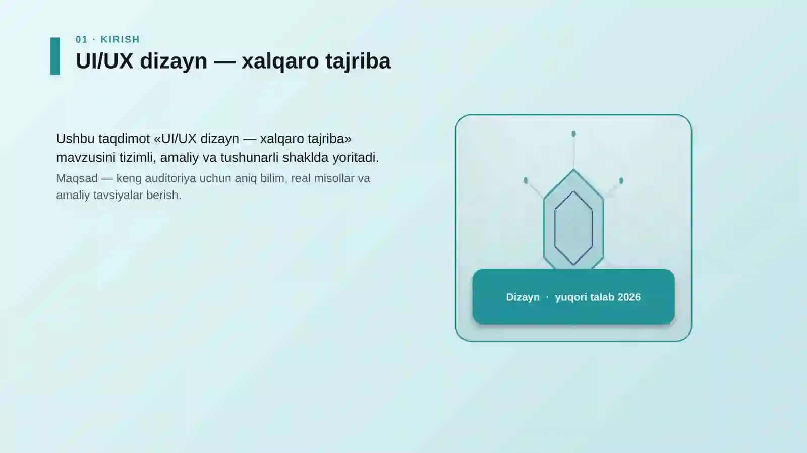 UI/UX dizayn — xalqaro tajriba 3