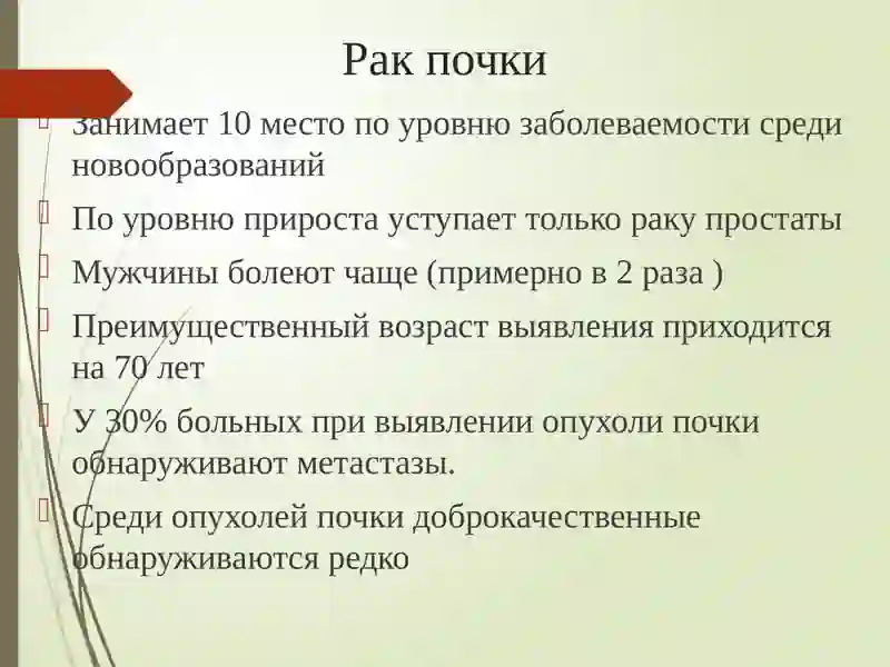 Рак почки 3