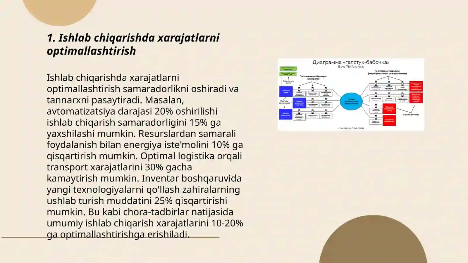 Ishlab chiqarish tannarxini boshqarishning zamonaviy usullari 3