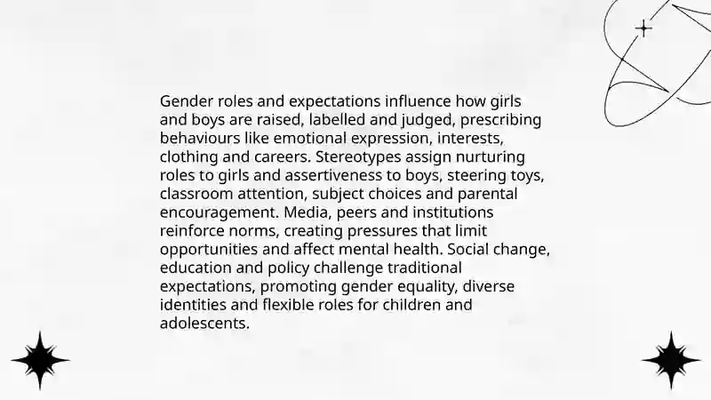 Gender Roles and Expectations 3