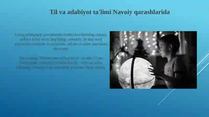 Alisher Navoiyning pedagogik qarashlari 3