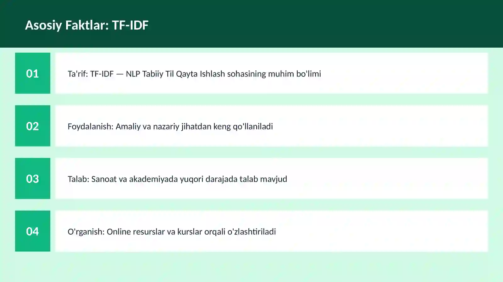 TF-IDF 3