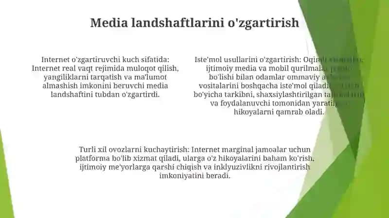 Zamonaviy Mediamaydonda Internet Imkoniyatlari 3