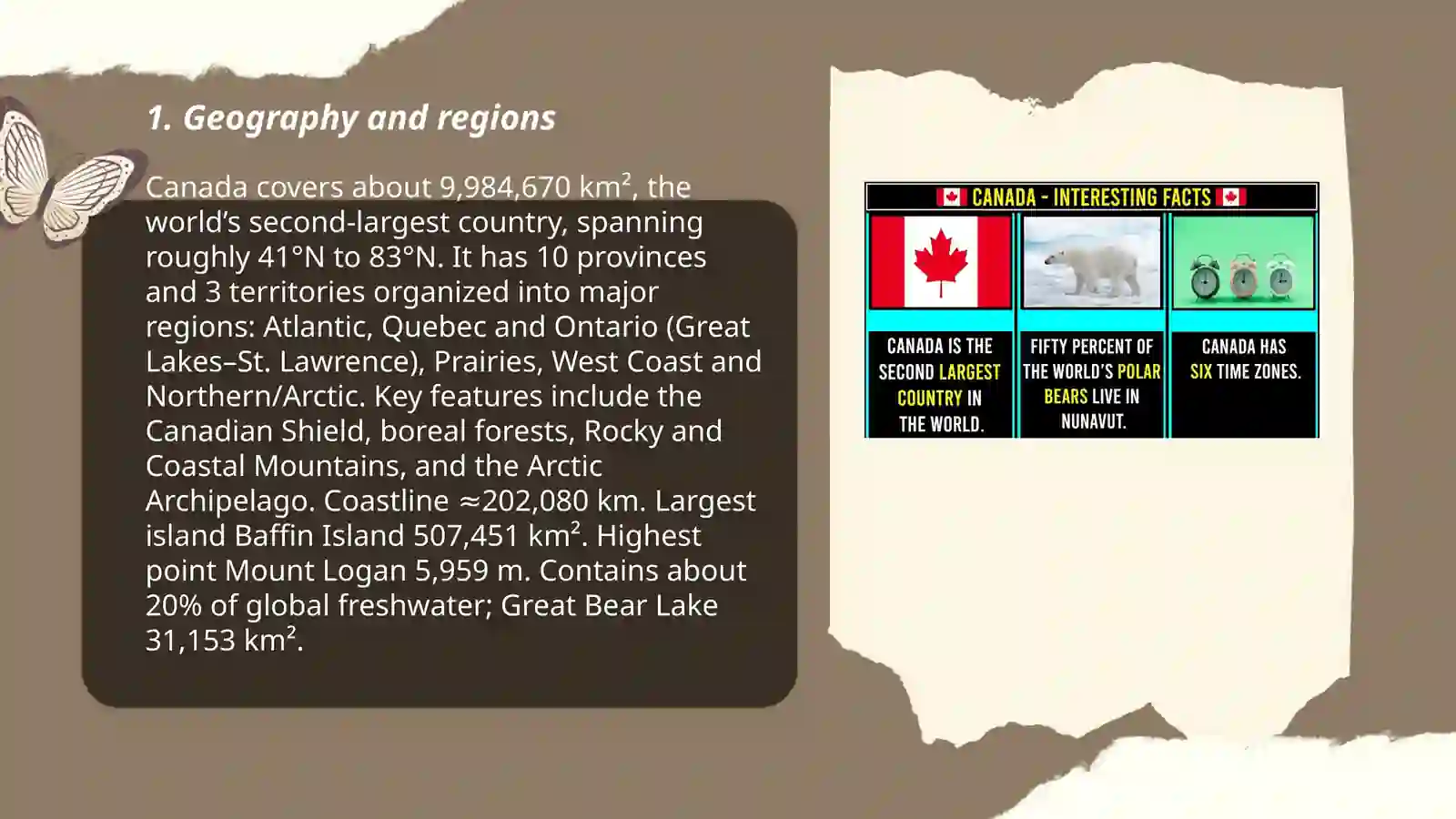 General information about Canada 3