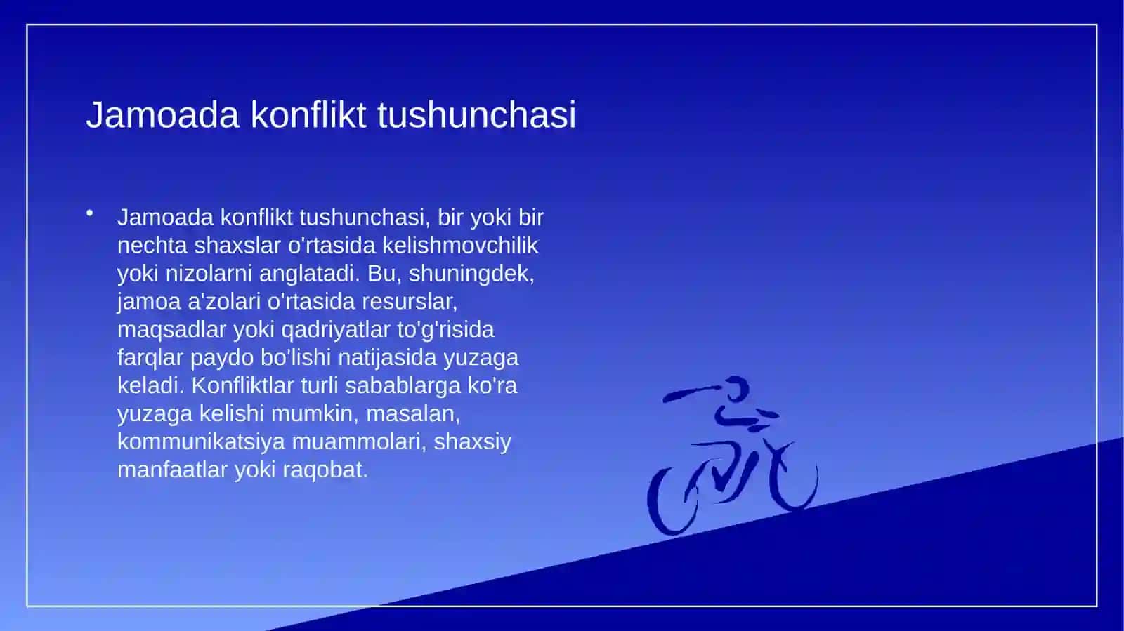 Jamoada konflikt va uni yechimga olib kelish yoʻllari 3