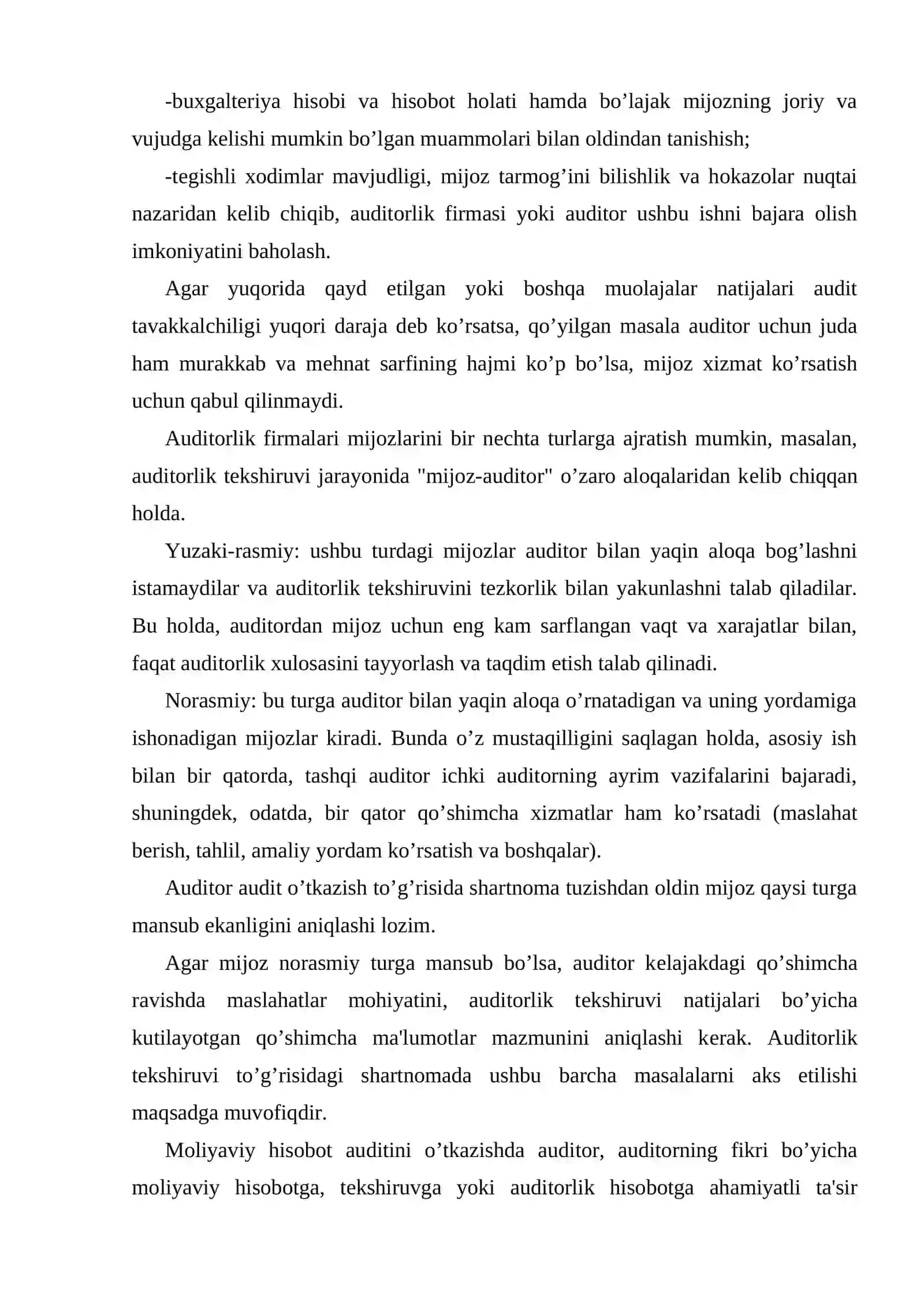 Auditorlik tеkshiruvini tayyorlash 3