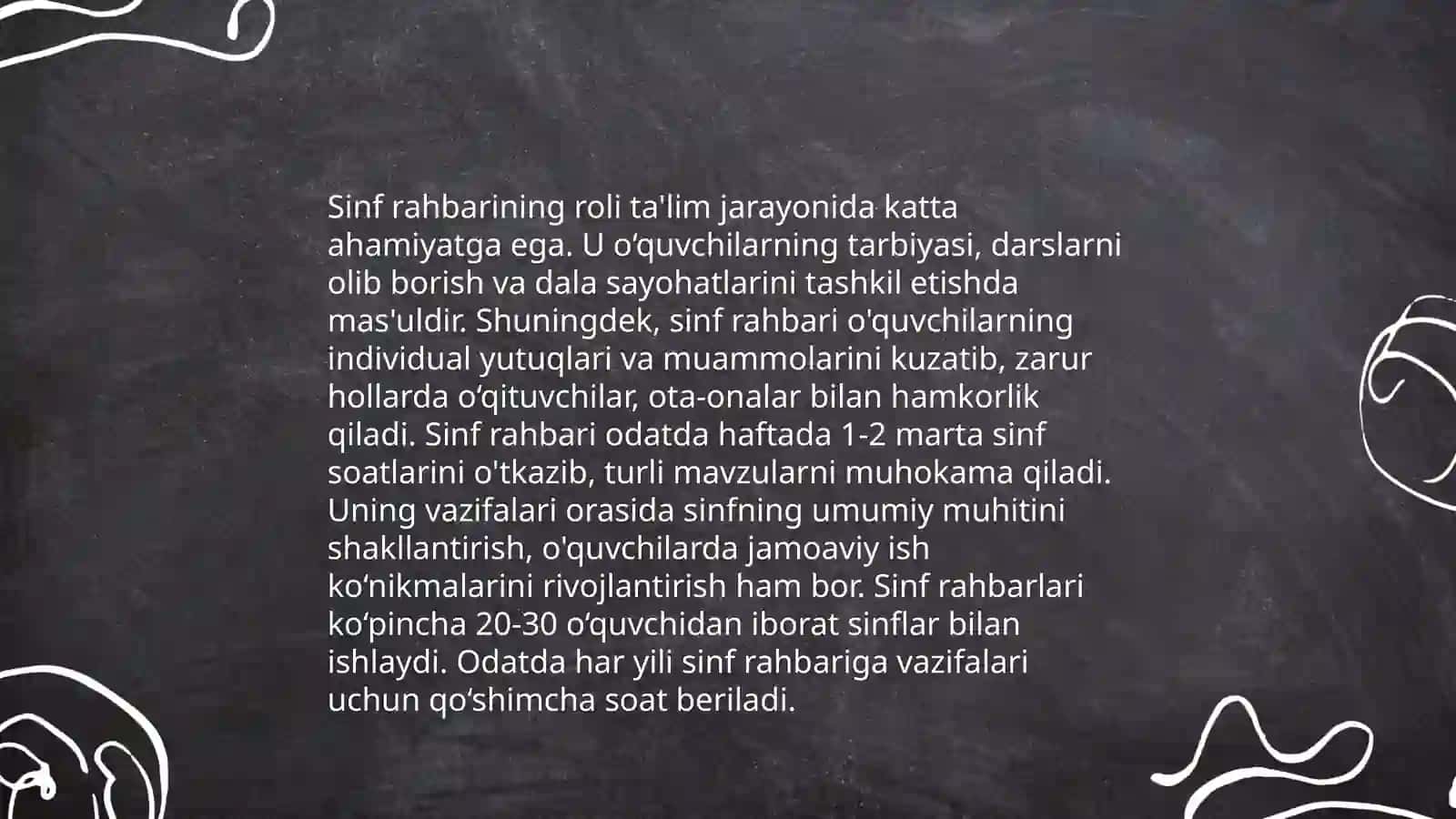 Sinf rahbarining pedagogik mahorati 3