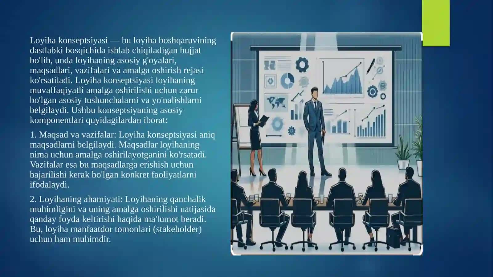 Ijtimoiiy loyihalarni rasmiylashtirish, rejalashtirish, muvofiqlashtirish 3