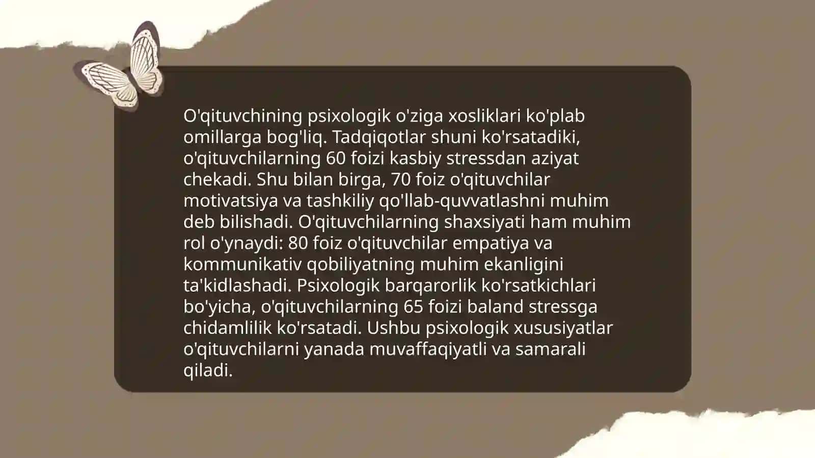 Òqituvchining kasbiy psixologik xususiyatlari va uni tashxislash 3