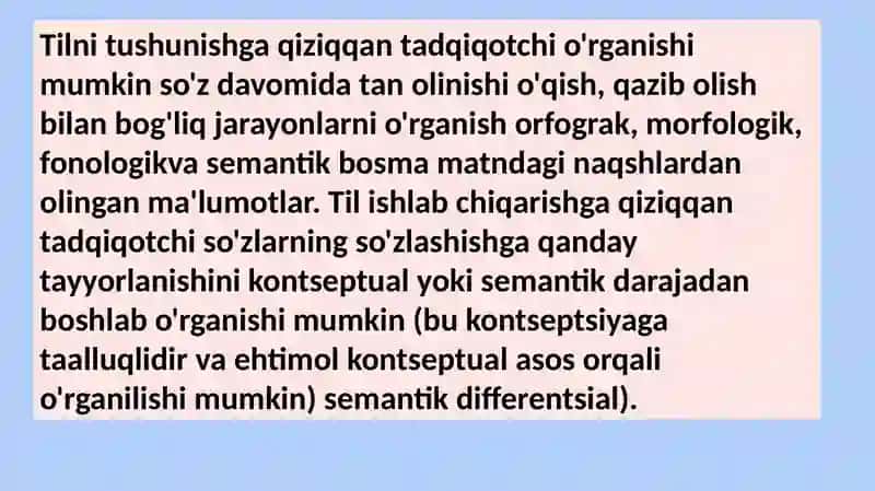 Tilshunosliktarmoqlari(psixolingvistika,sotsiolingvistika) 3