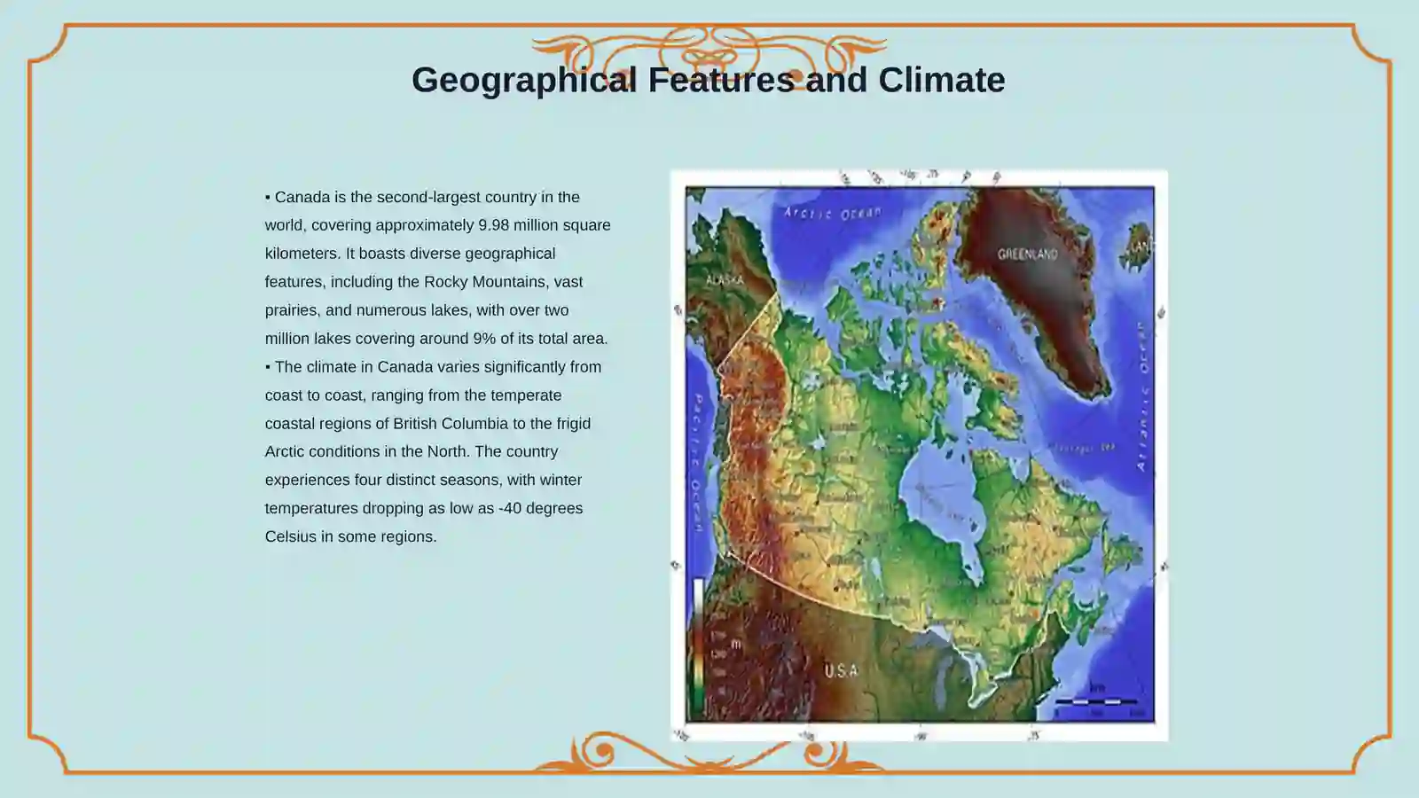 General Information about Canada 3