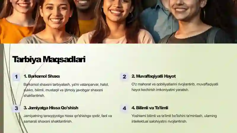 Tarbiya Jarayoni: Mohiyati va Mazmuni 3